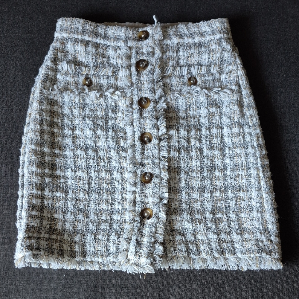 Ann Taylor Tweed Pencil Skirt